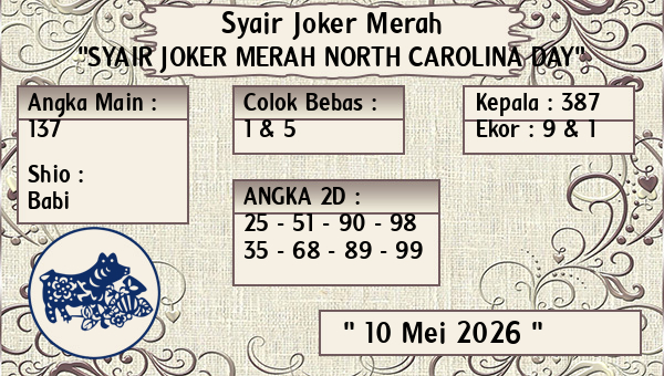 Syair Carolina Day