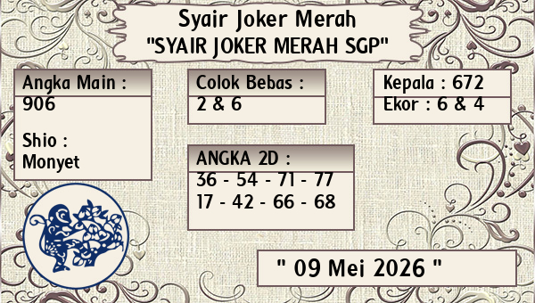 Prediksi SGP
