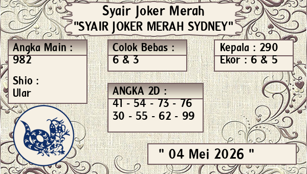 Prediksi Sydney