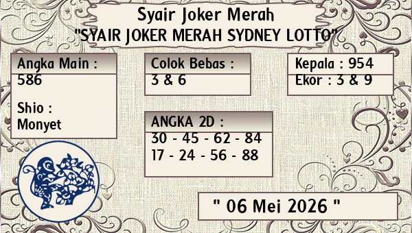 Prediksi Sydney Lotto