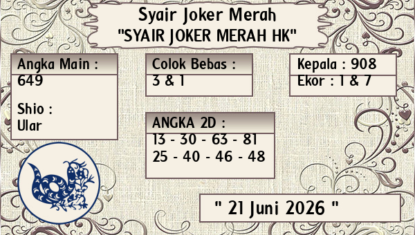 Prediksi HK