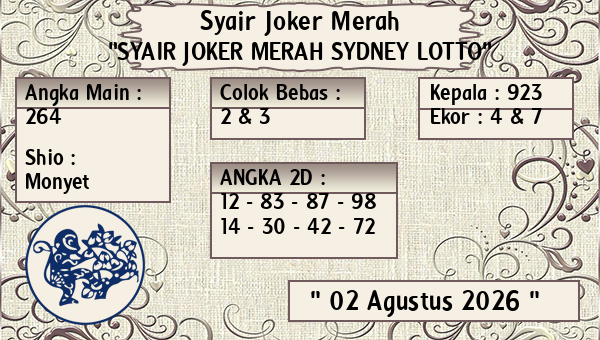 Prediksi Sydney Lotto