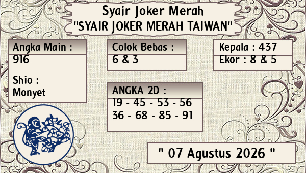 Prediksi Taiwan