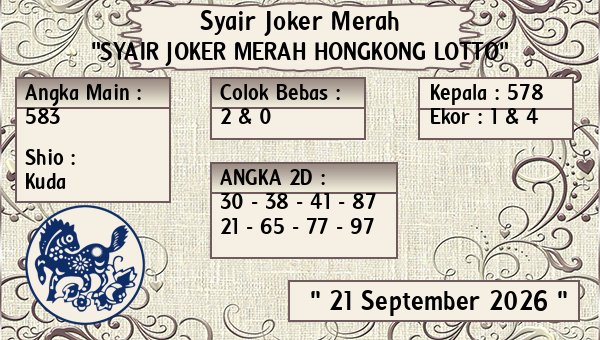 Prediksi Hongkong Lotto