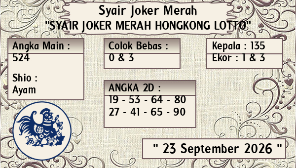 Prediksi Hongkong Lotto