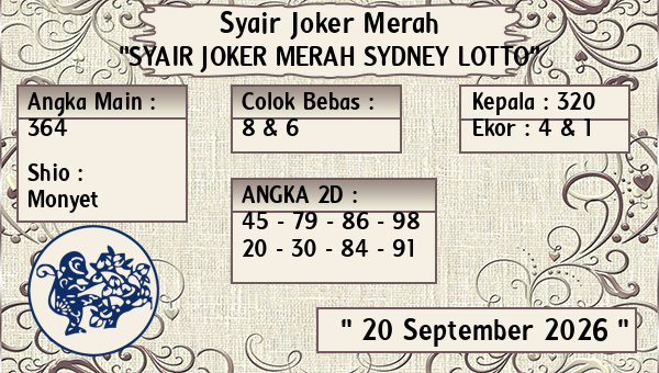 Prediksi Sydney Lotto