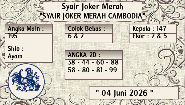 Syair Cambodia